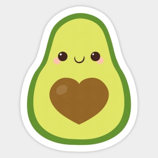 Avocado Sticker